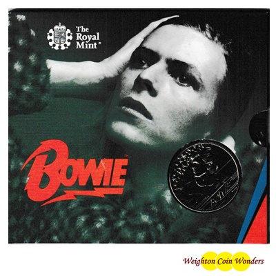 2020 BU £5 Coin Pack - David Bowie (edition 1)